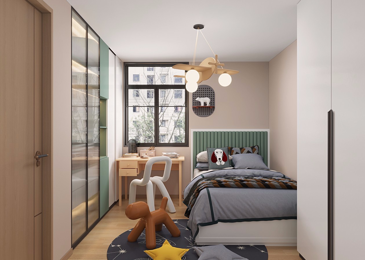 恒大綠洲80m&sup2;北歐風(fēng)案例