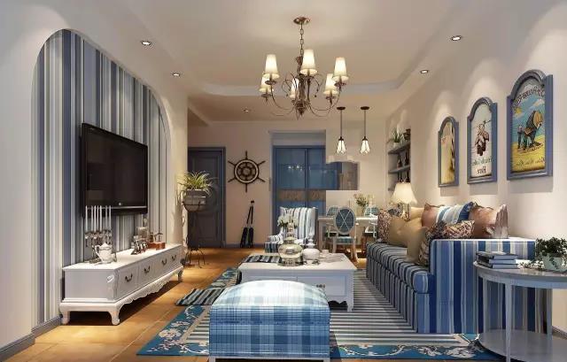 裝修主調(diào)里加些&ldquo;藍(lán)&rdquo;色，真的好美啊~