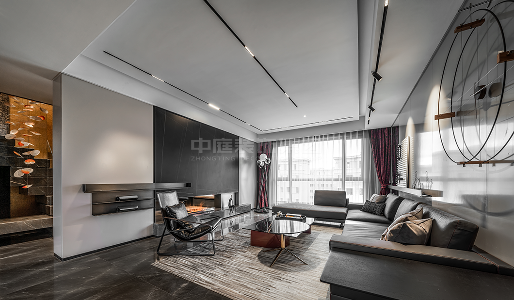 大唐盛世100m&sup2;輕奢風(fēng)格案例