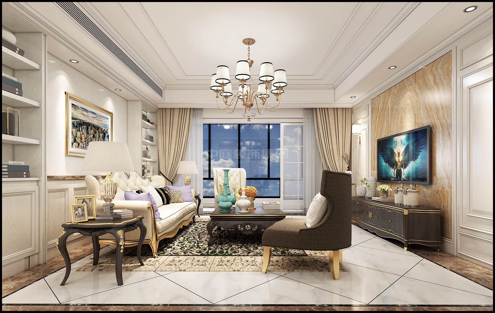 萬豐新新傳奇125m&sup2;現(xiàn)代風(fēng)格案例